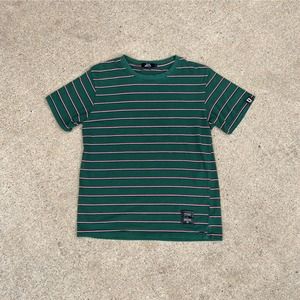 Vintage Inspired Green Striped T-shirt